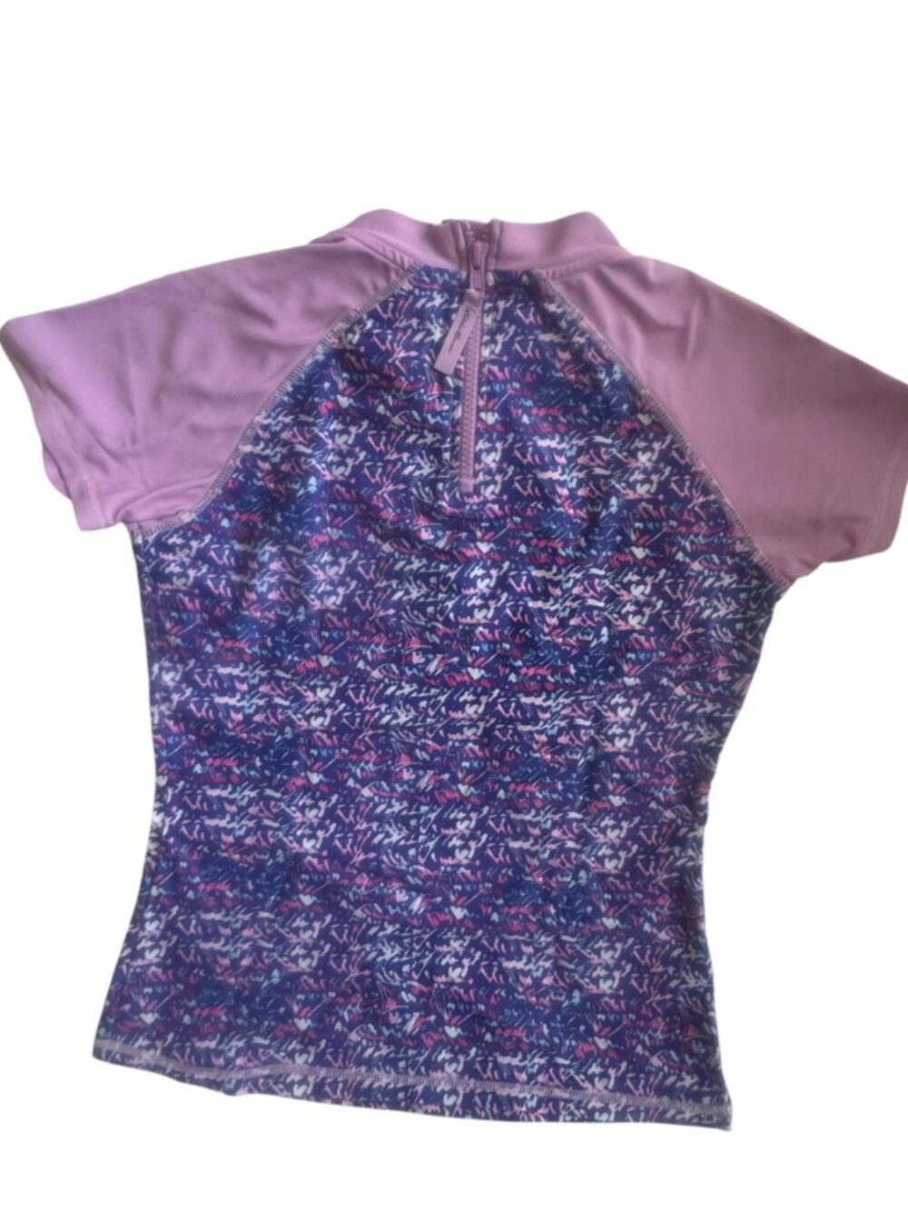 Eddie Bauer Zip RASH GUARD Girl's Medium